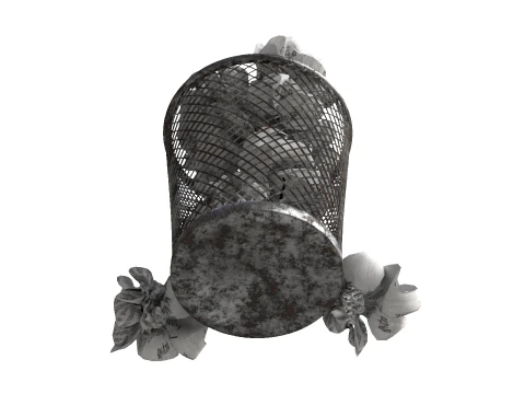 Papers Trash 3D Model
