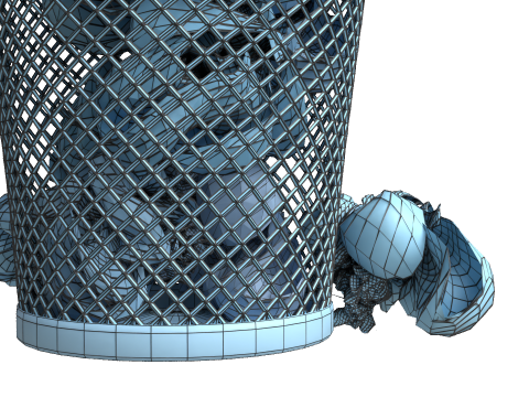 Papers Trash 3D Model