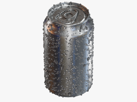 Realistic Condensation Can 3Dモデル