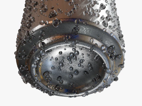 Realistic Condensation Can 3D Model