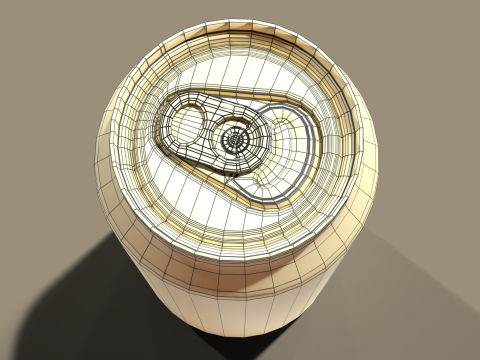 Realistic Condensation Can 3D Модель
