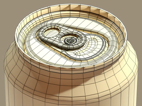 Standard Can 3D Model