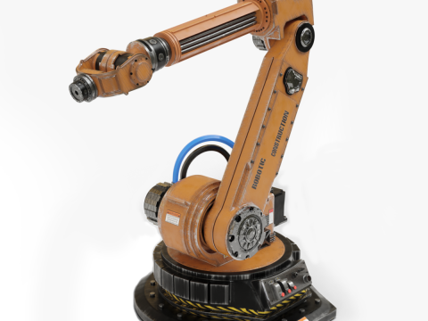 Robotic Arm Rigged Modelo 3D