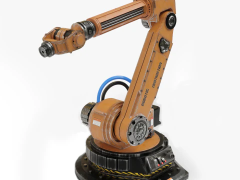 로봇 팔 조작 3D 모델