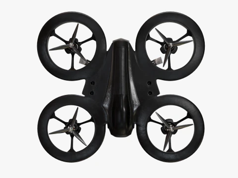 无人机 3D 模型