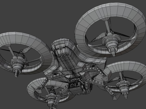 Drone 3D Model
