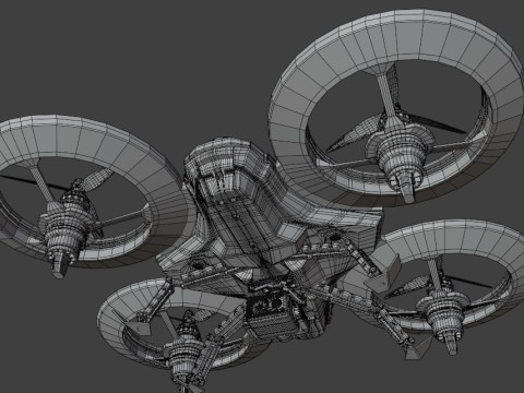 Drone 3D Model