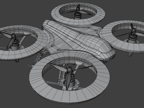 Drone 3D Model