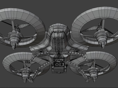 Drone 3D Model