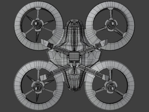 Drone 3D Model