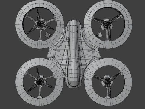 Drone 3D Model
