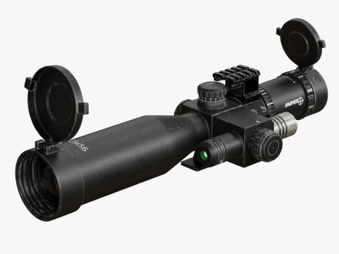 Optical Scope 3D Model