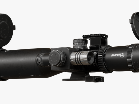 Optical Scope 3D Model