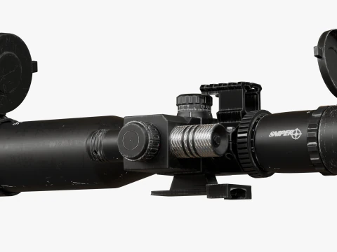 Ambito ottico Modello 3D