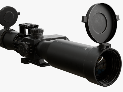 Optical Scope 3D Model