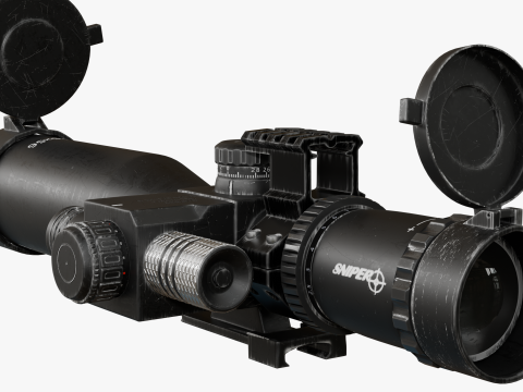 Optical Scope 3D Model