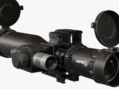 Ambito ottico Modello 3D