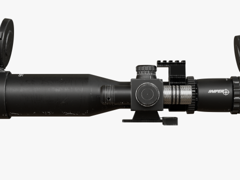 Optical Scope 3D Model