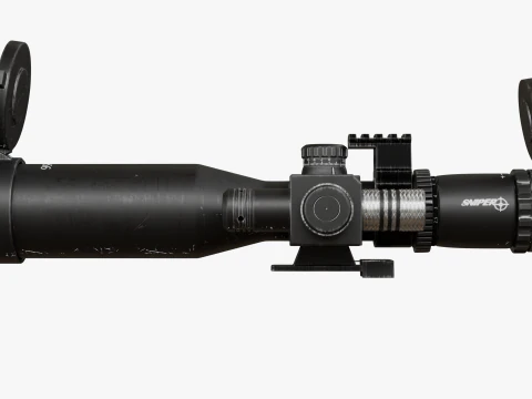 Ambito ottico Modello 3D