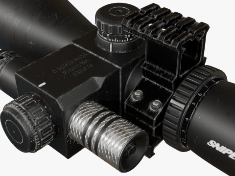 Optical Scope 3D Model