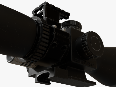 Optical Scope 3D Model