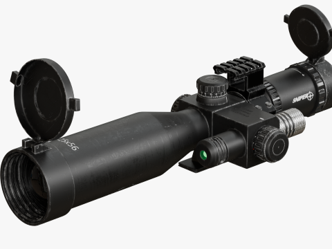 Optical Scope 3D Model
