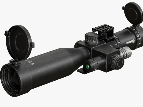 Ambito ottico Modello 3D