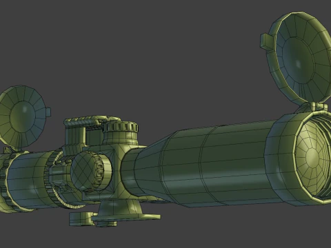 Ambito ottico Modello 3D