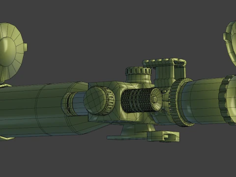 Ambito ottico Modello 3D