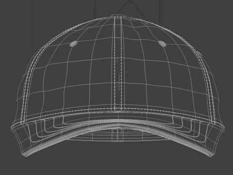 Baseball Cap Model 3D