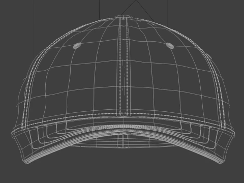 Baseball Cap 3D Model