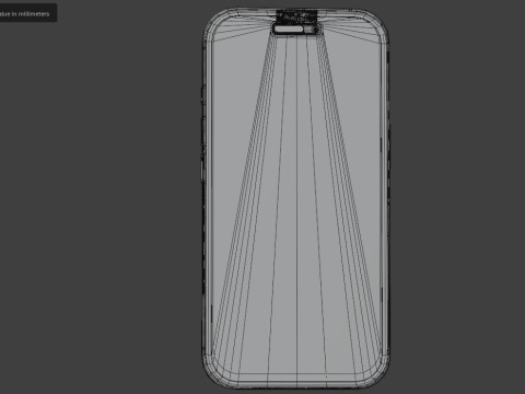 Apple iPhone 16 Ultramarine 3D Model