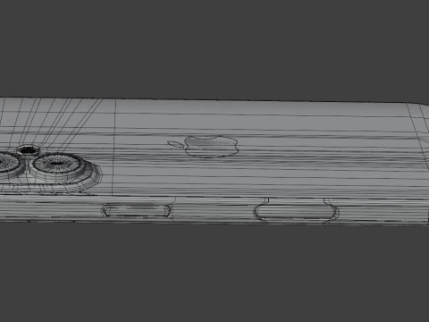 Apple iPhone 16 Ultramarine 3D Model