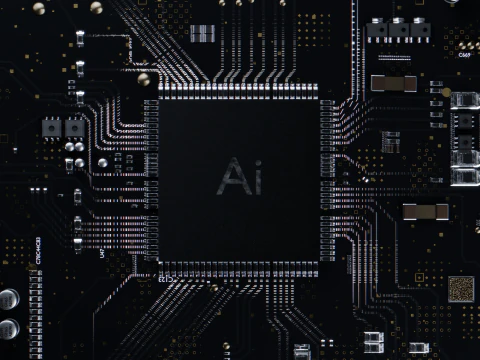 Circuit Board 3D Model