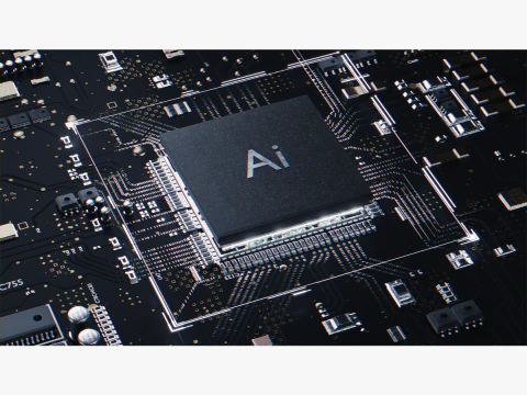 Circuit Board 3D Model