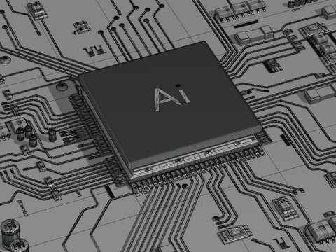 Circuit Board Modelo 3D