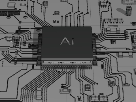Circuit Board Modelo 3D