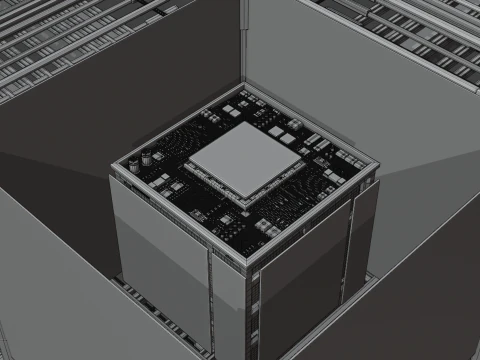 CPU CONCEPT 3D Model