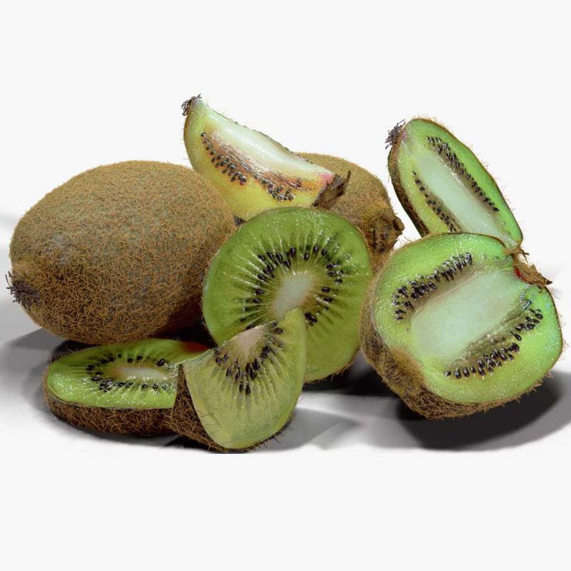 Realistic Kiwi Collection 3D Modell .c4d .max .obj .3ds .fbx .stl .blend 