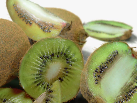 Realistic Kiwi Collection 3D Model