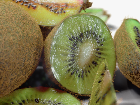 Realistic Kiwi Collection 3D Modell