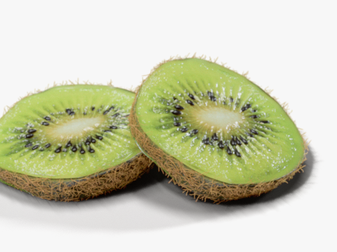 Realistic Kiwi Collection 3D Modell