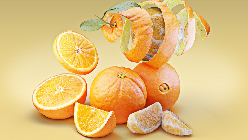 Orange Animated 3D Modell .c4d .max .obj .3ds .fbx .stl .blend
