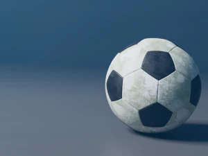 Модель футбольного мяча высокого качества 3D Модель