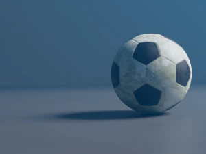 High Quality Soccer Ball Model 3D Model