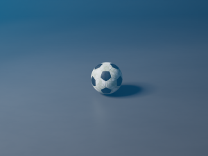 High Quality Soccer Ball Model 3D मॉडल