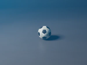 High Quality Soccer Ball Model 3D Model