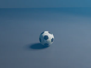 High Quality Soccer Ball Model 3D Model