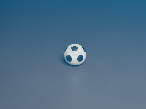 High Quality Soccer Ball Model 3D मॉडल
