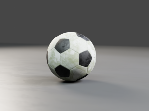High Quality Soccer Ball Model 3D मॉडल